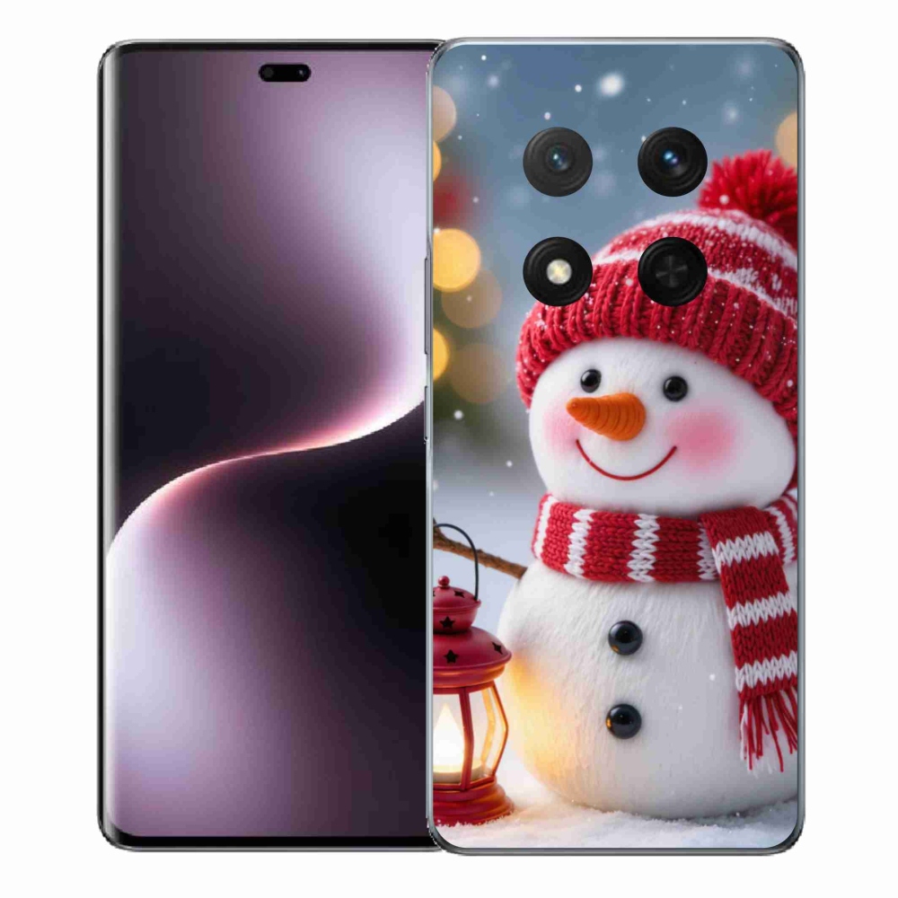 Gélový kryt mmCase na Honor Magic 7 Lite 5G - snehuliak 2