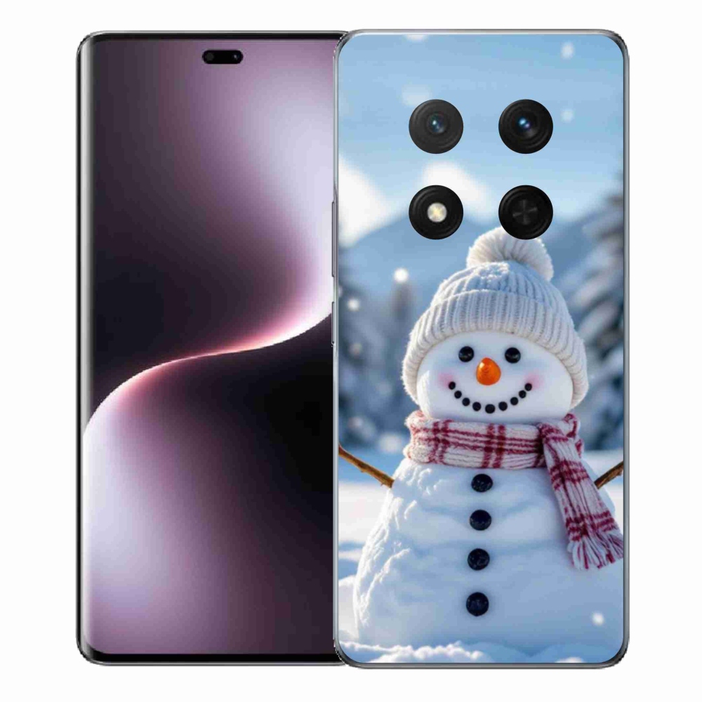 Gélový kryt mmCase na Honor Magic 7 Lite 5G - snehuliak 3