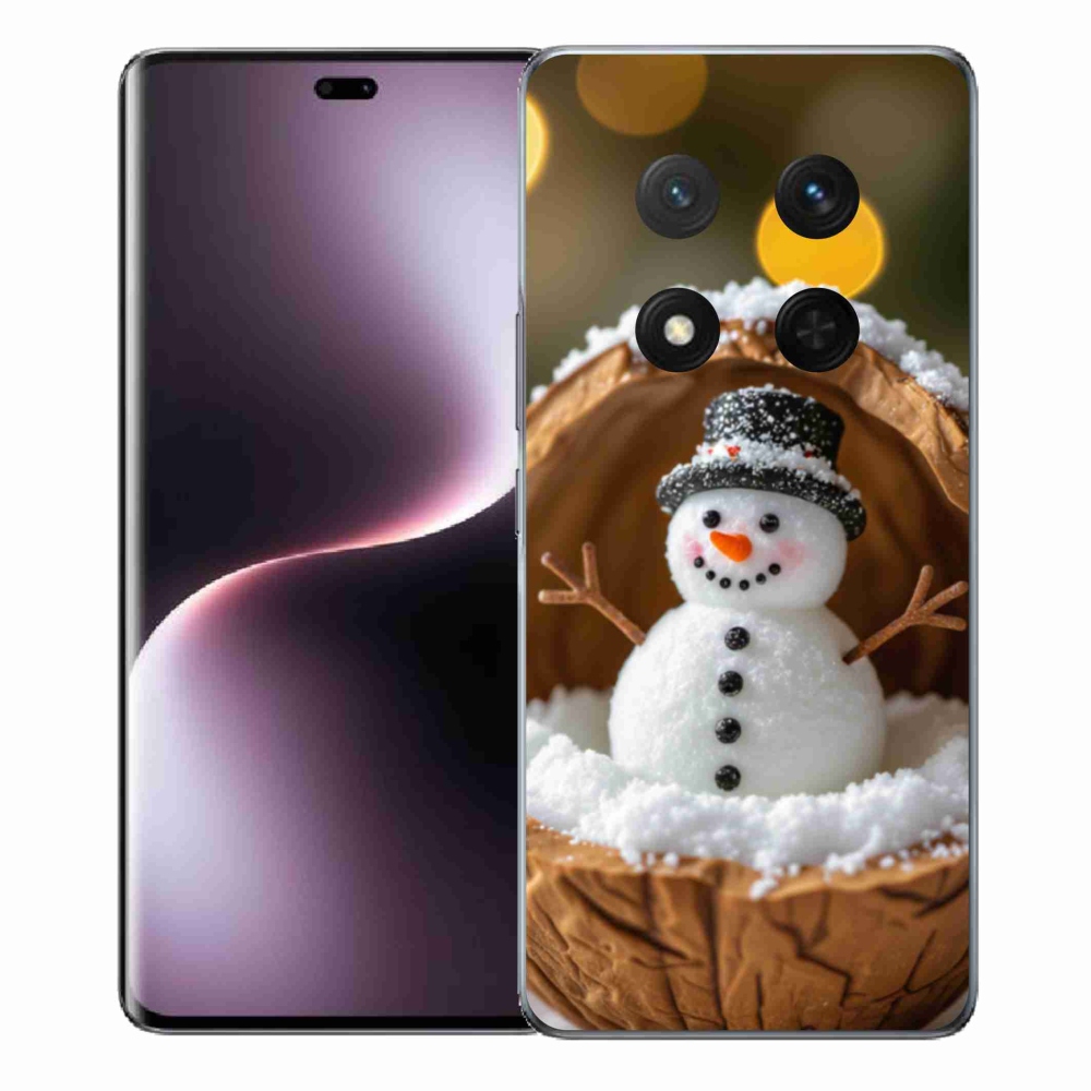 Gélový kryt mmCase na Honor Magic 7 Lite 5G - snehuliak 4