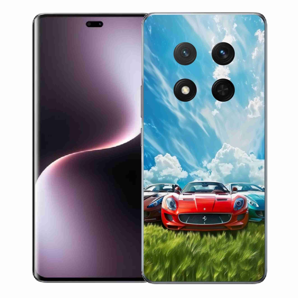 Gélový kryt mmCase na Honor Magic 7 Lite 5G - športové vozidlá