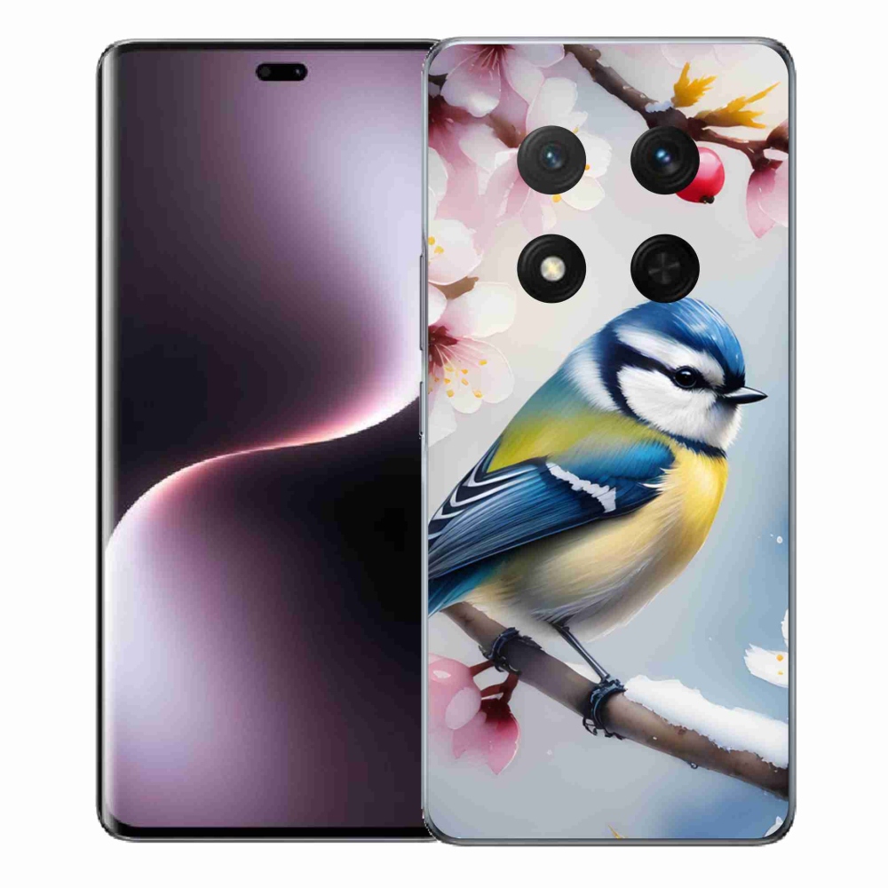 Gélový kryt mmCase na Honor Magic 7 Lite 5G - sýkorka