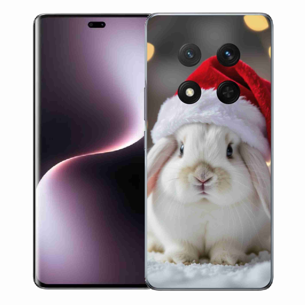 Gélový kryt mmCase na Honor Magic 7 Lite 5G - vianočný králik