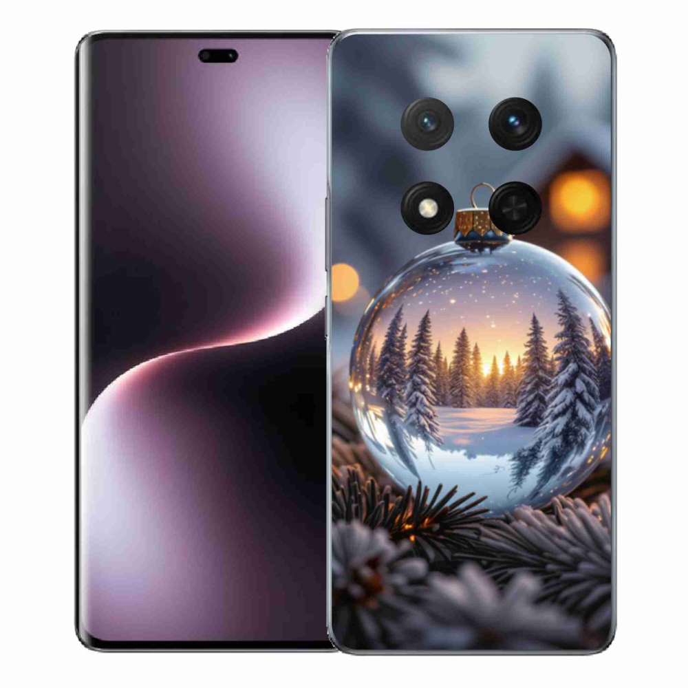 Gélový kryt mmCase na Honor Magic 7 Lite 5G - vianočná ozdoba