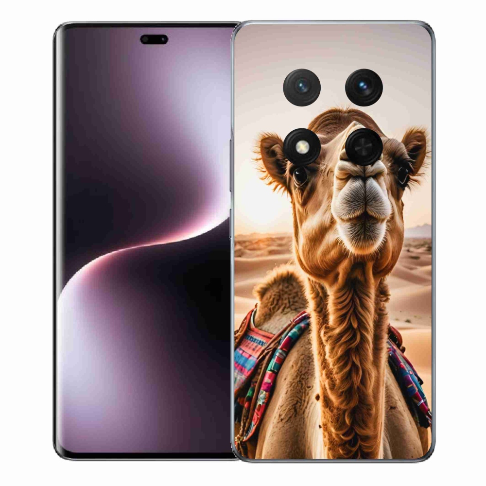 Gélový kryt mmCase na Honor Magic 7 Lite 5G - ťava