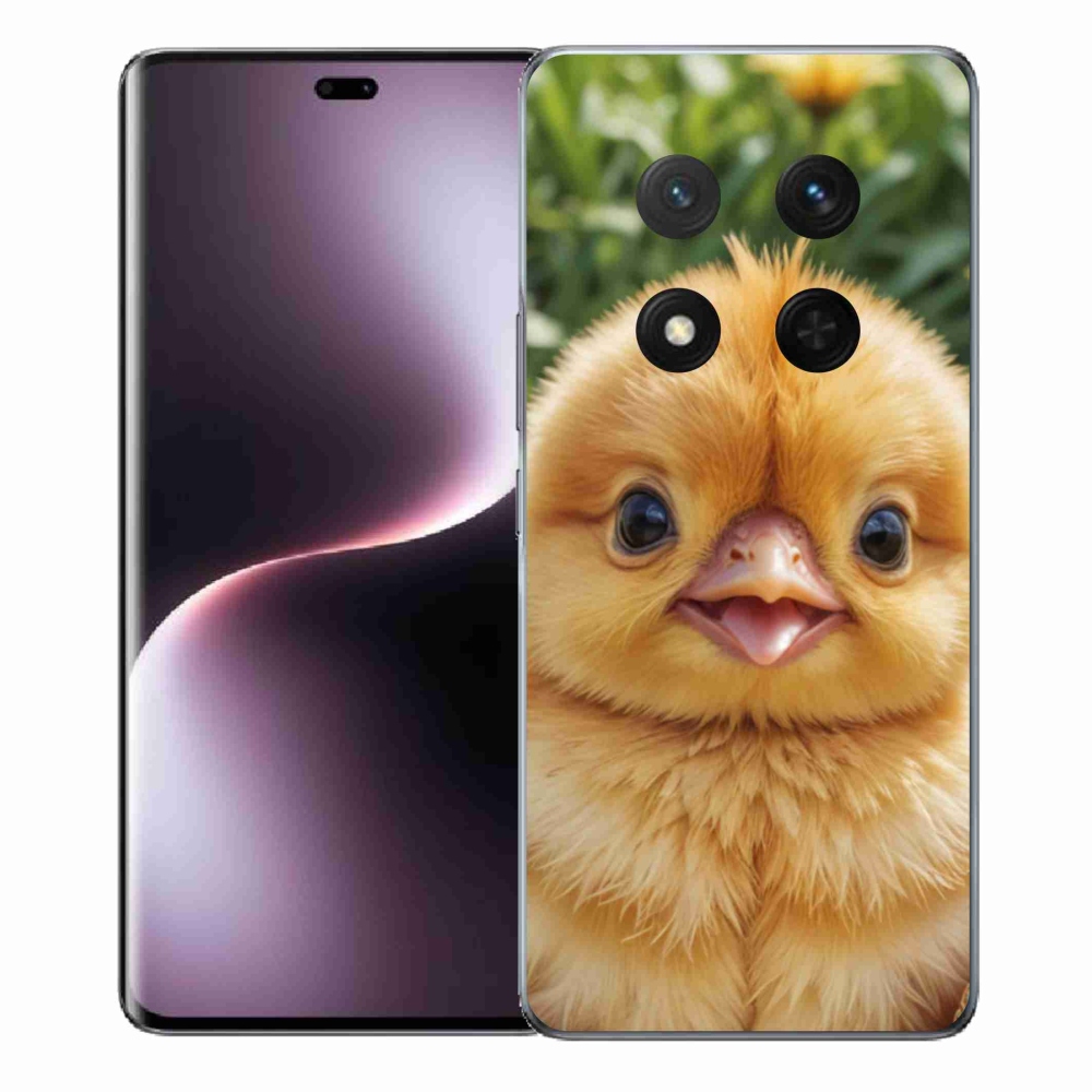 Gélový kryt mmCase na Honor Magic 7 Lite 5G - veselé kuriatko