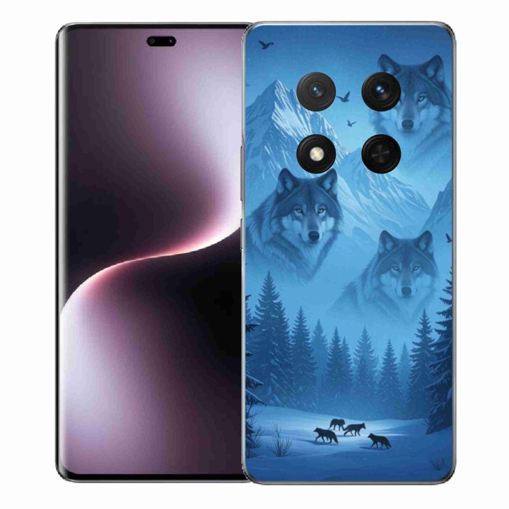 Gélový kryt mmCase na Honor Magic 7 Lite 5G - vlčia svorka