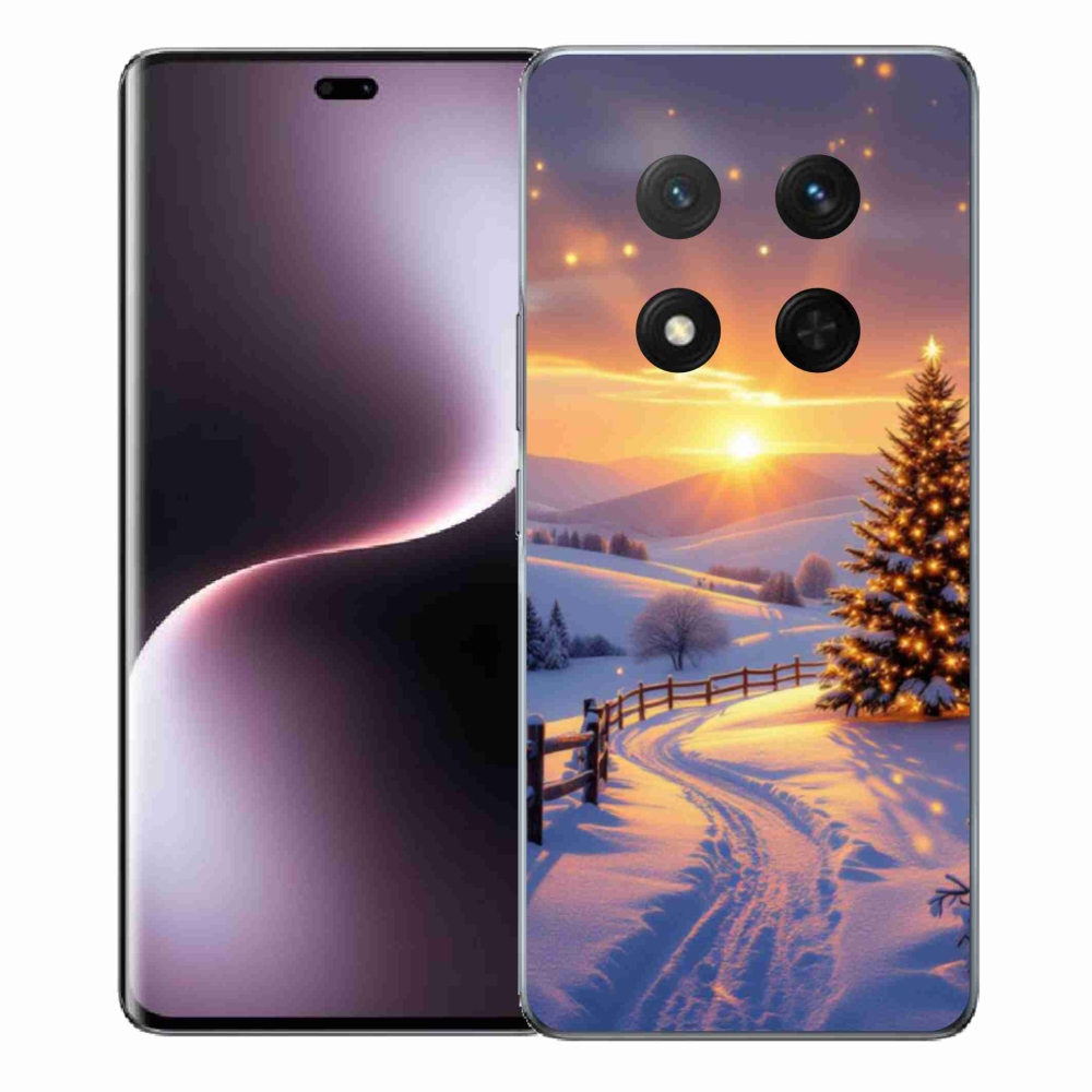 Gélový kryt mmCase na Honor Magic 7 Lite 5G - zimná krajina