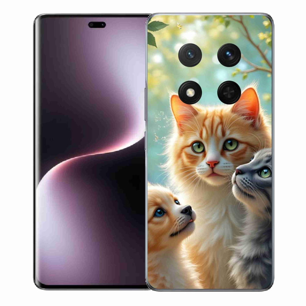 Gélový kryt mmCase na Honor Magic 7 Lite 5G - zvieracie priateľstvo 2