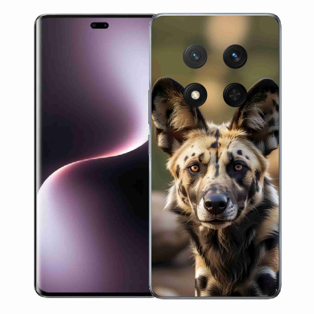 Gélový kryt mmCase na Honor Magic 7 Lite - africký divoký pes