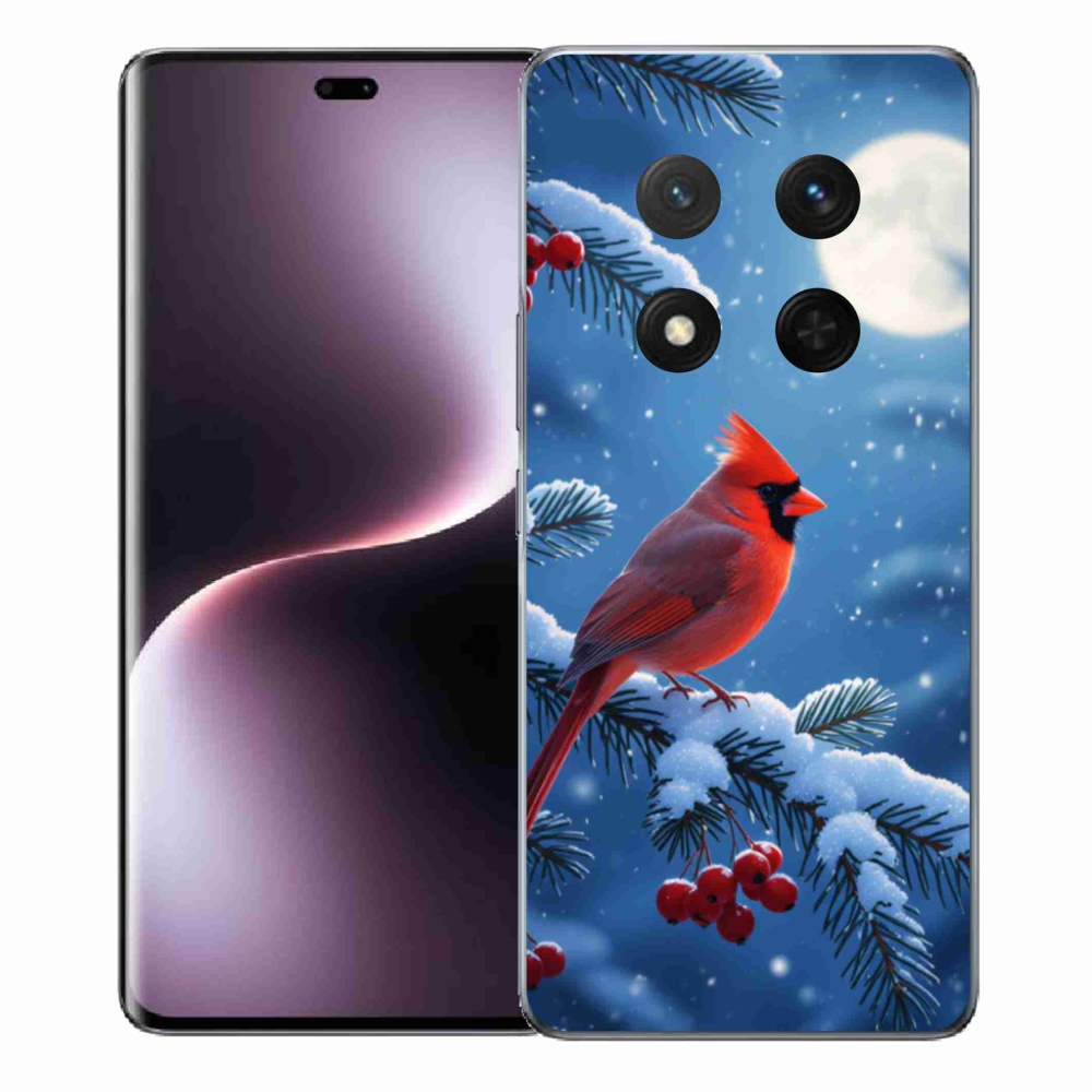 Gélový kryt mmCase na Honor Magic 7 Lite - kardinál červený