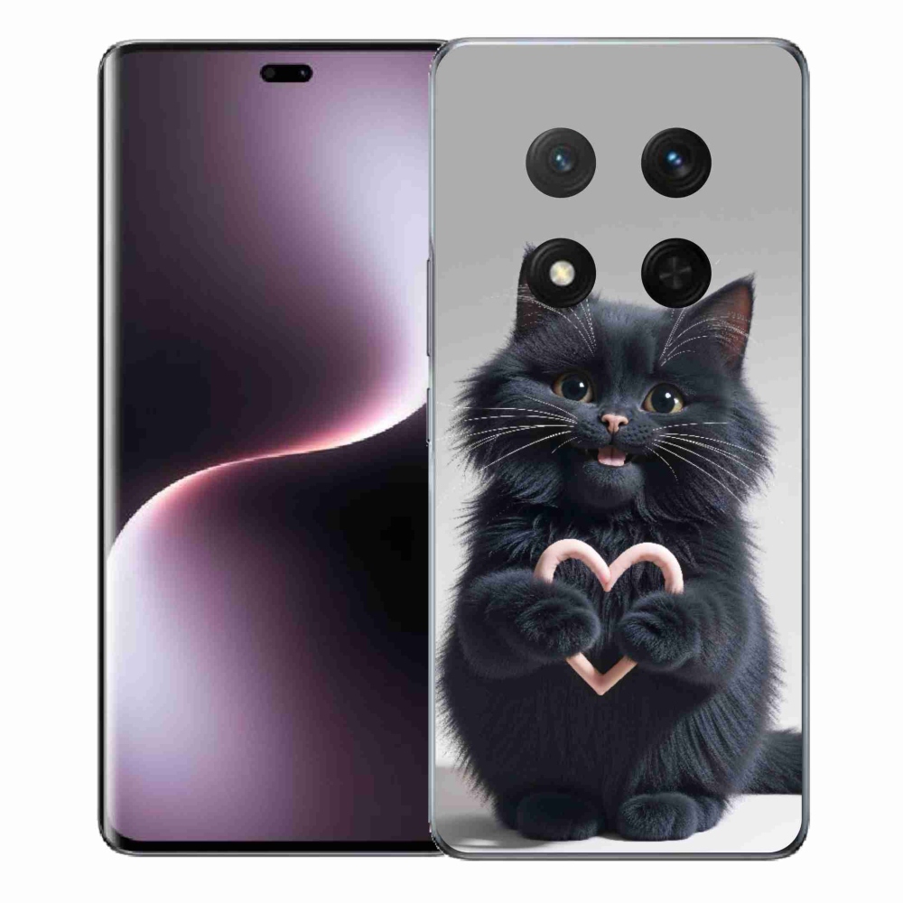 Gélový kryt mmCase na Honor Magic 7 Lite - mačacia láska 3