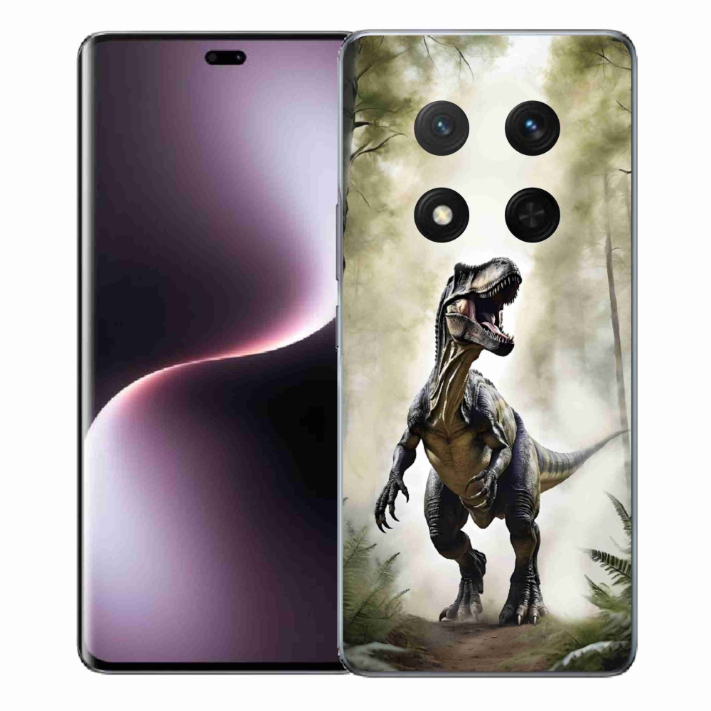Gélový kryt mmCase na Honor Magic 7 Lite - naštvaný T-Rex