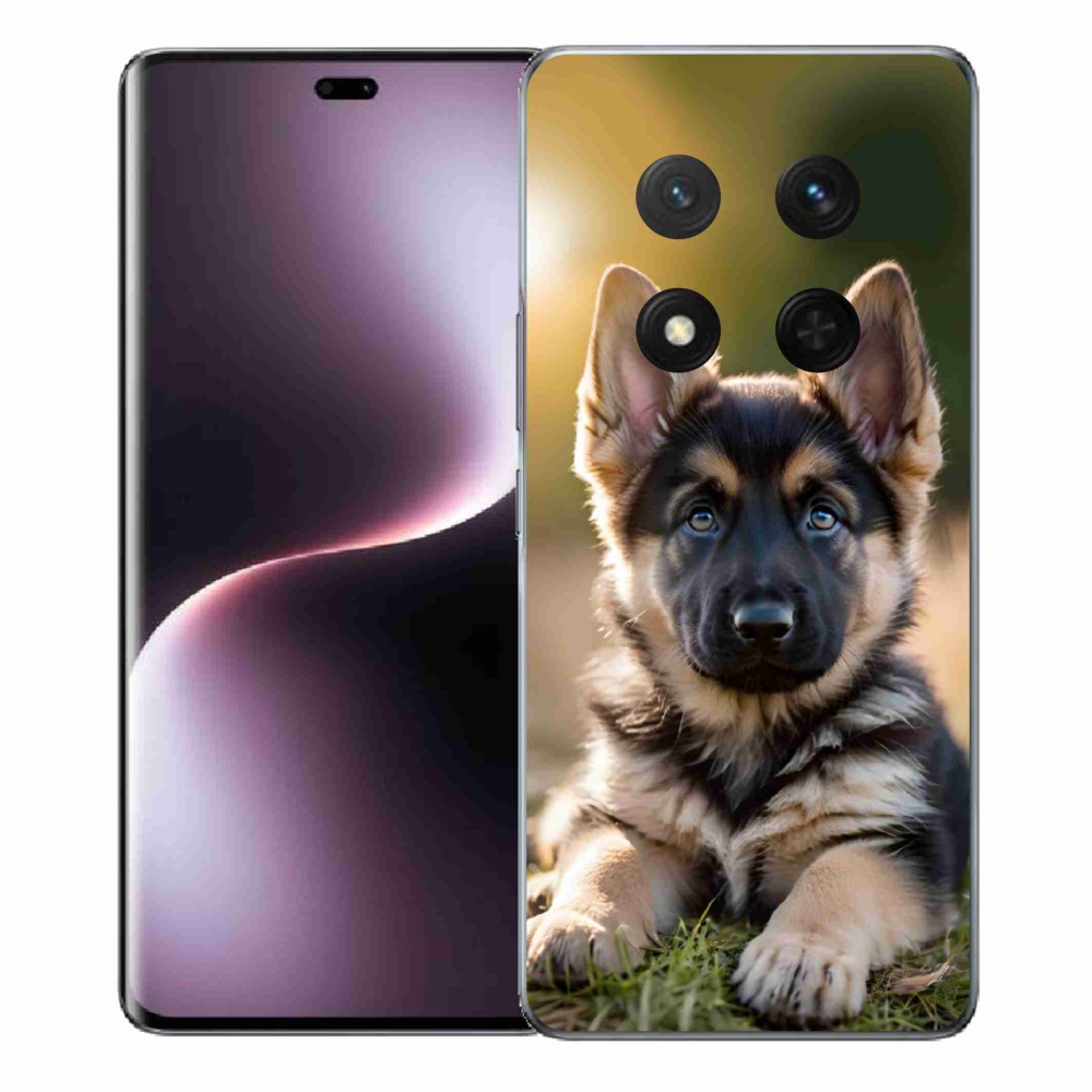 Gélový kryt mmCase na Honor Magic 7 Lite - nemecký ovčiak v prírode