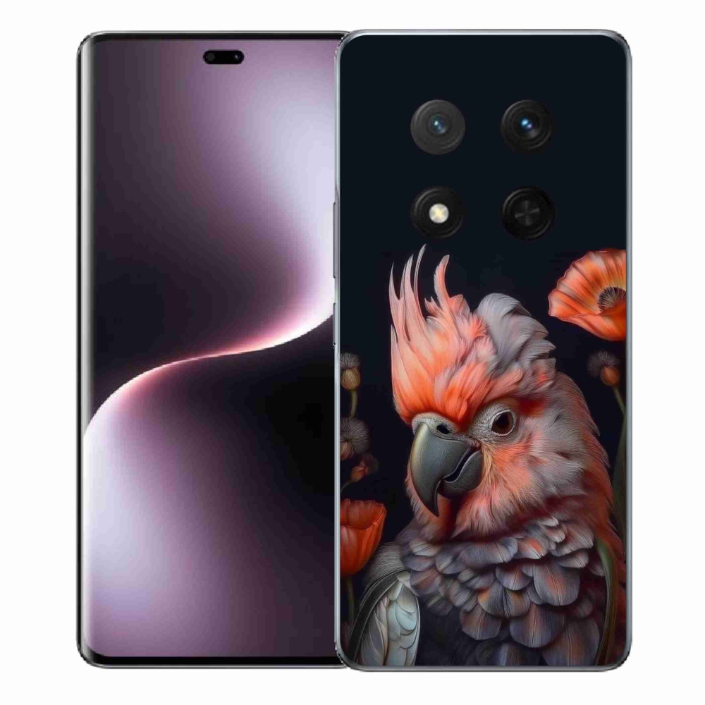 Gélový kryt mmCase na Honor Magic 7 Lite - papagáj kakadu vo farbách