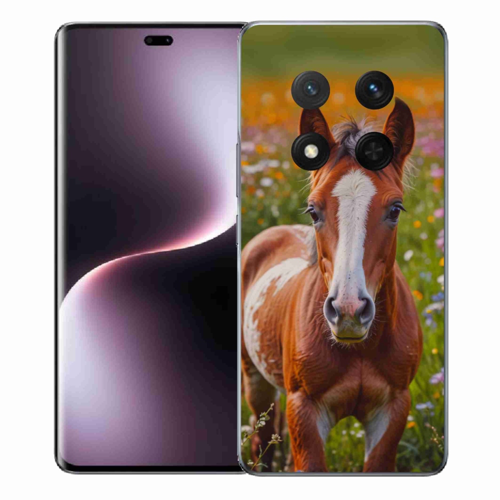 Gélový kryt mmCase na Honor Magic 7 Lite - roztomilé žriebä