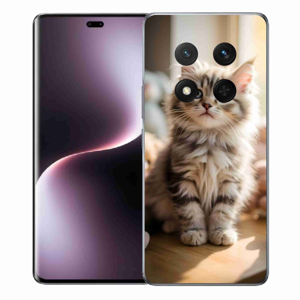 Gélový kryt mmCase na Honor Magic 7 Lite - roztomilé mačiatko 10