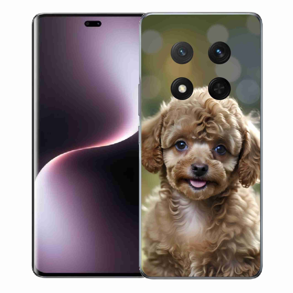 Gélový kryt mmCase na Honor Magic 7 Lite - roztomilý pudel