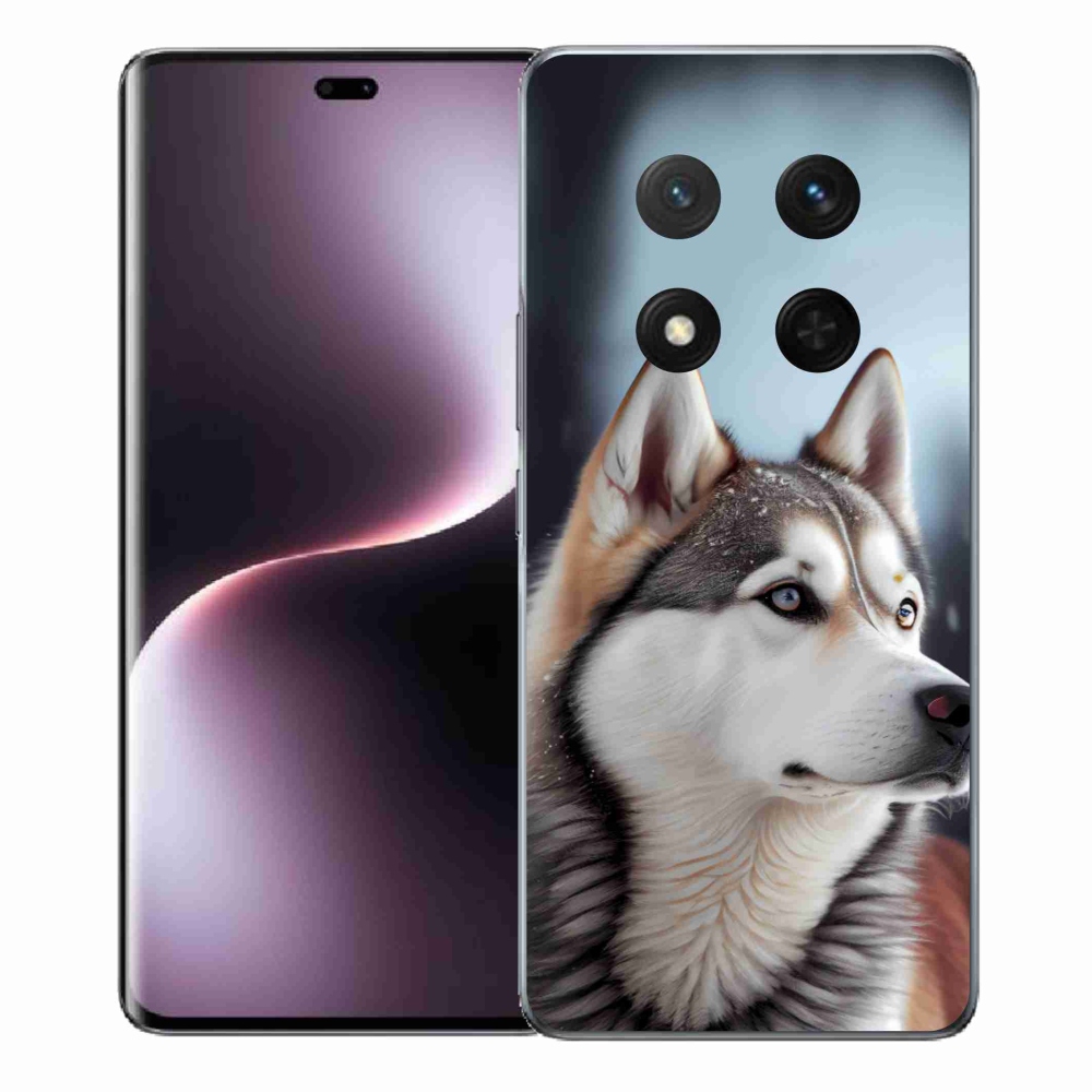 Gélový kryt mmCase na Honor Magic 7 Lite - sibírsky husky