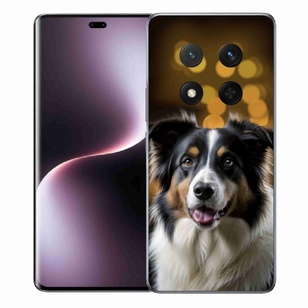Gélový kryt mmCase na Honor Magic 7 Lite - usmievavý austrálsky ovčiak