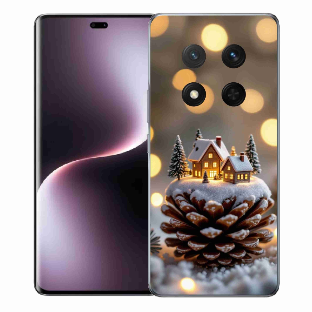 Gélový kryt mmCase na Honor Magic 7 Lite - zimná dedinka