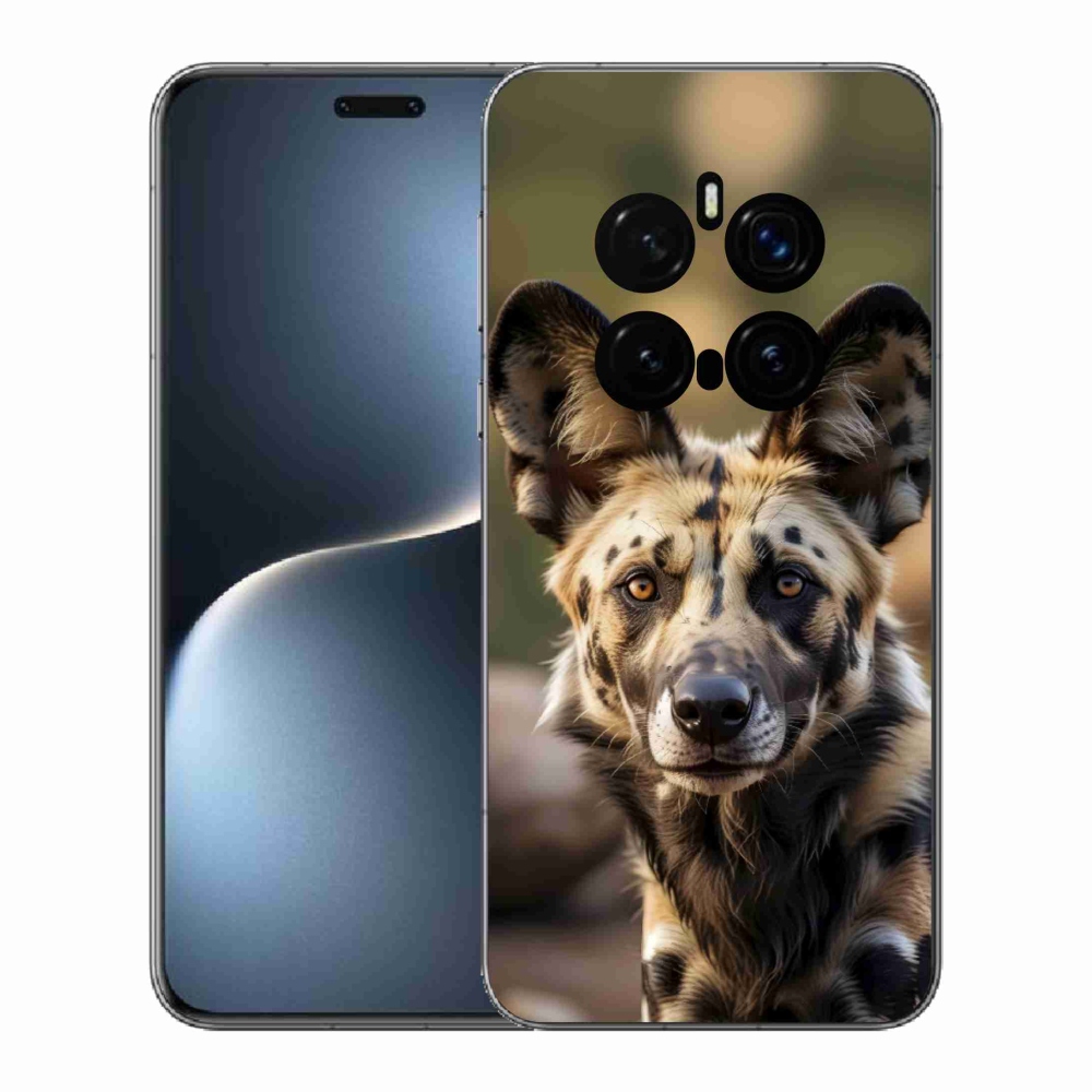 Gélový kryt mmCase na Honor Magic 7 Pro 5G - africký divoký pes