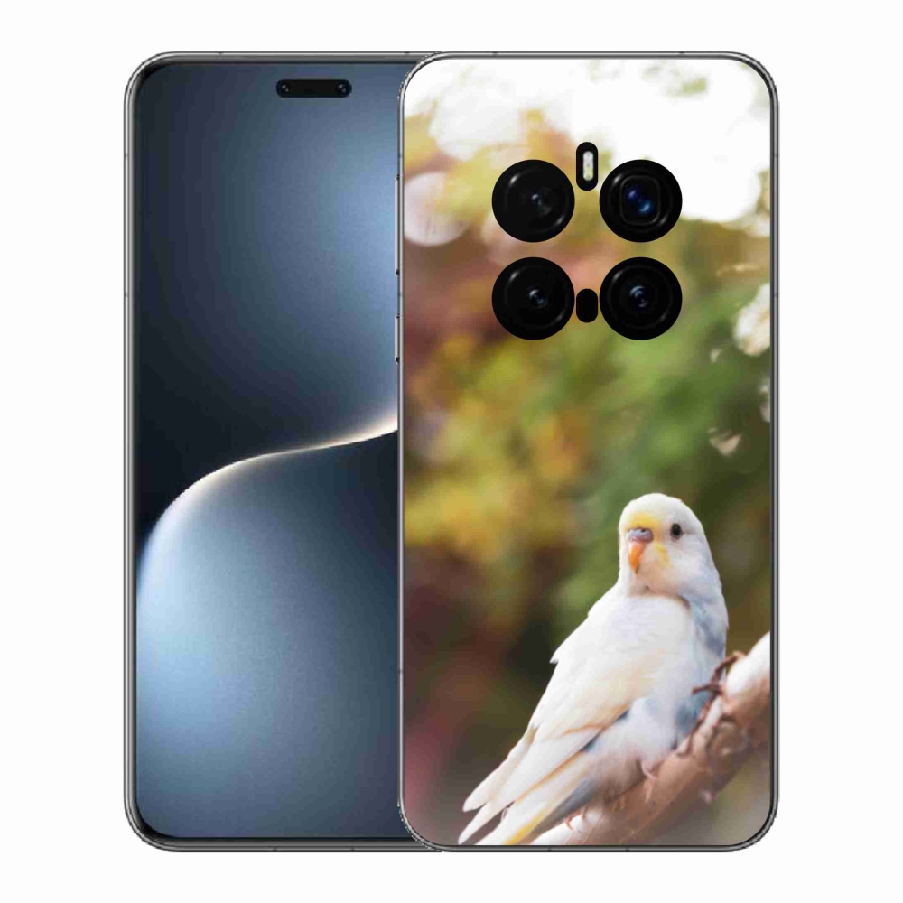 Gélový kryt mmCase na Honor Magic 7 Pro 5G - andulka biela