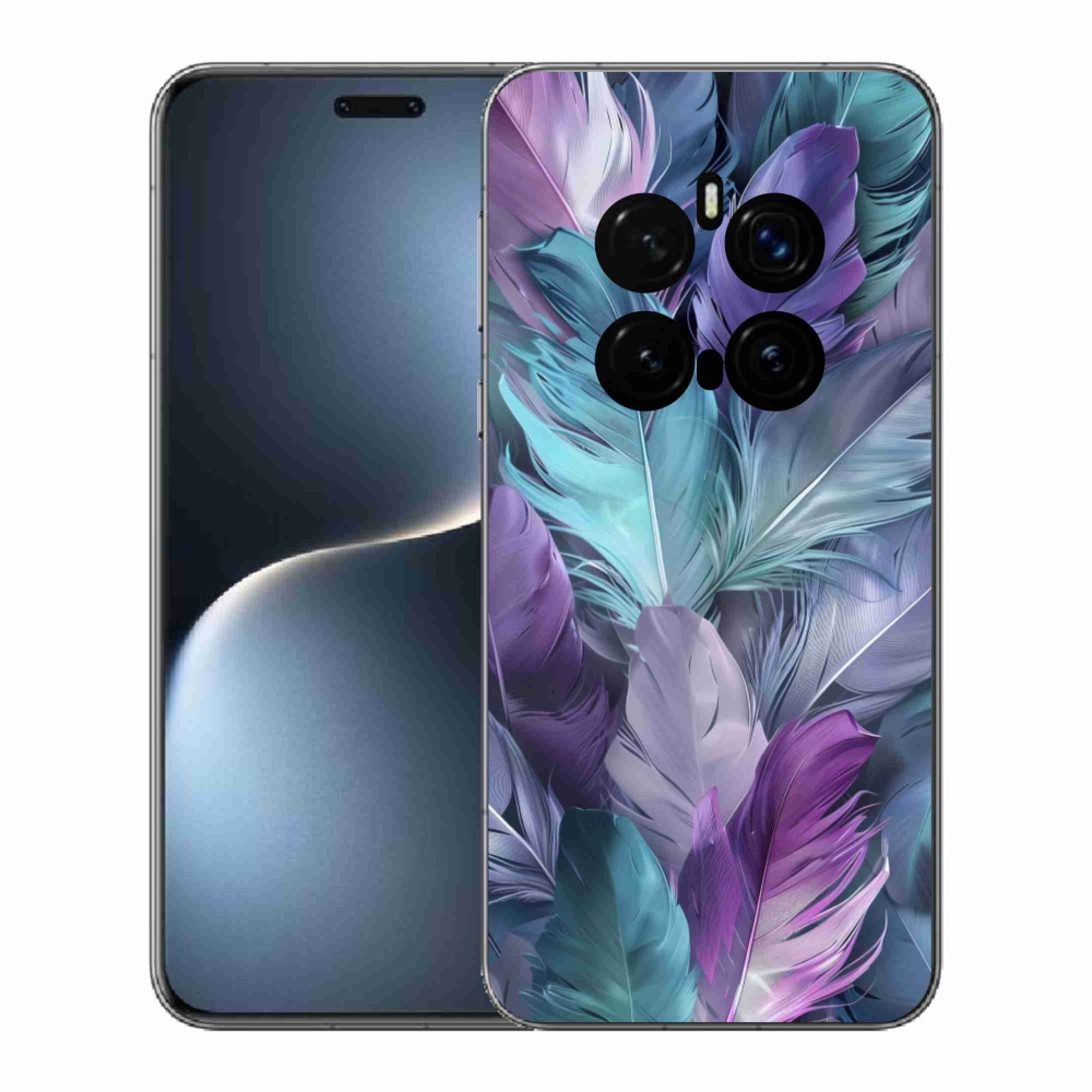 Gélový kryt mmCase na Honor Magic 7 Pro 5G - farebné perie 2