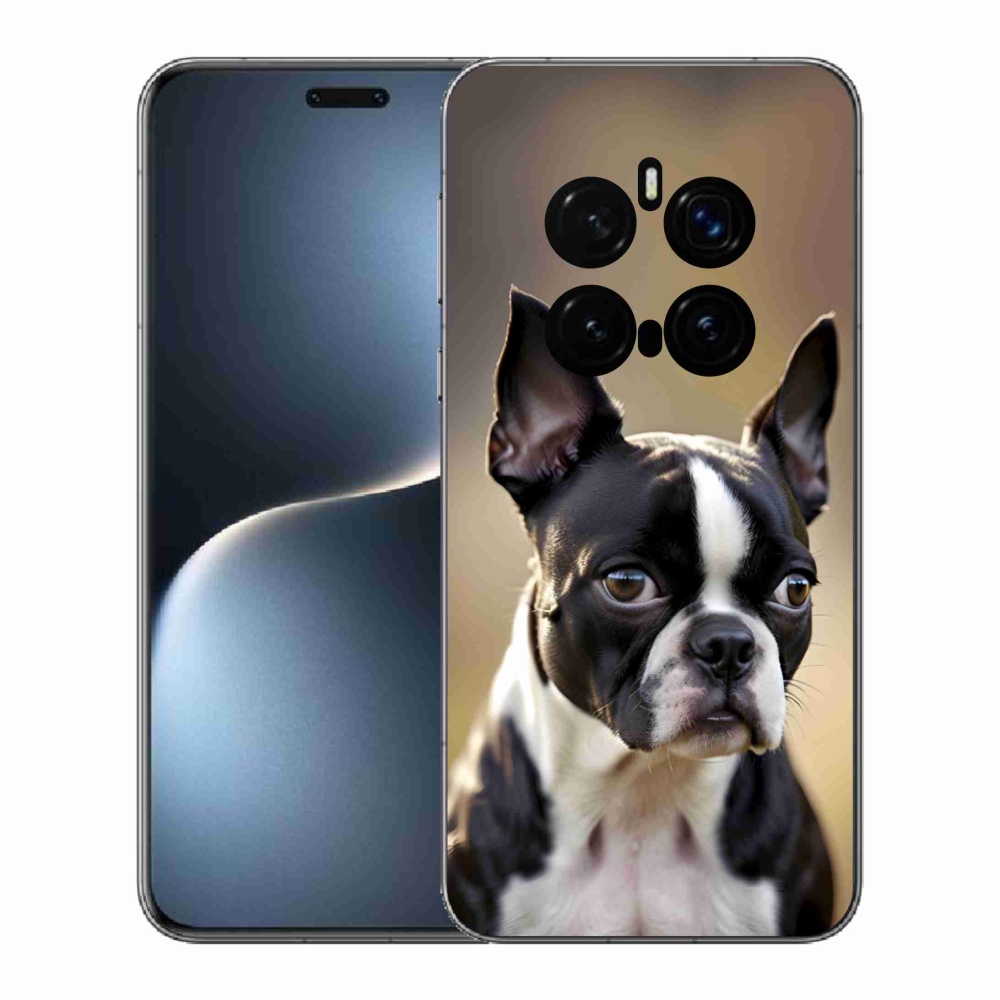 Gélový kryt mmCase na Honor Magic 7 Pro 5G - bostonský teriér