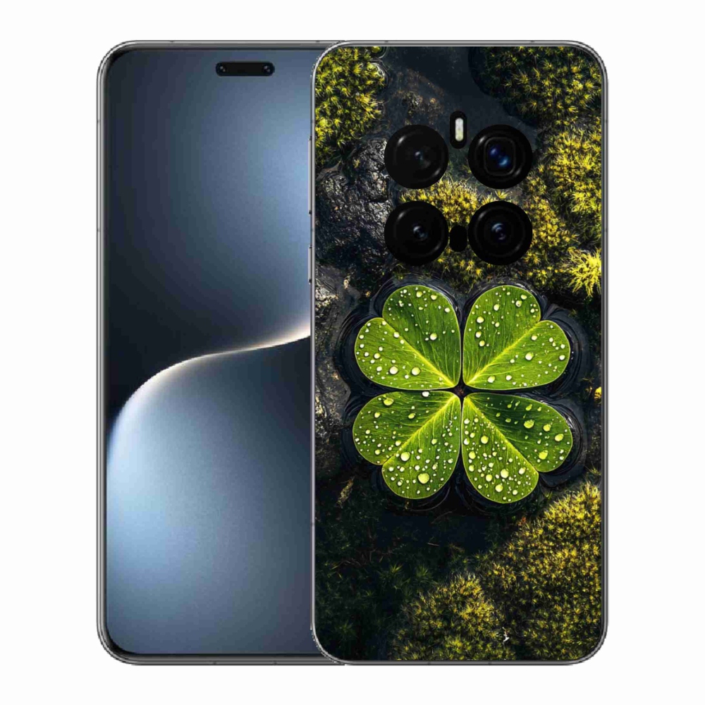Gélový kryt mmCase na Honor Magic 7 Pro 5G - štvorlístok