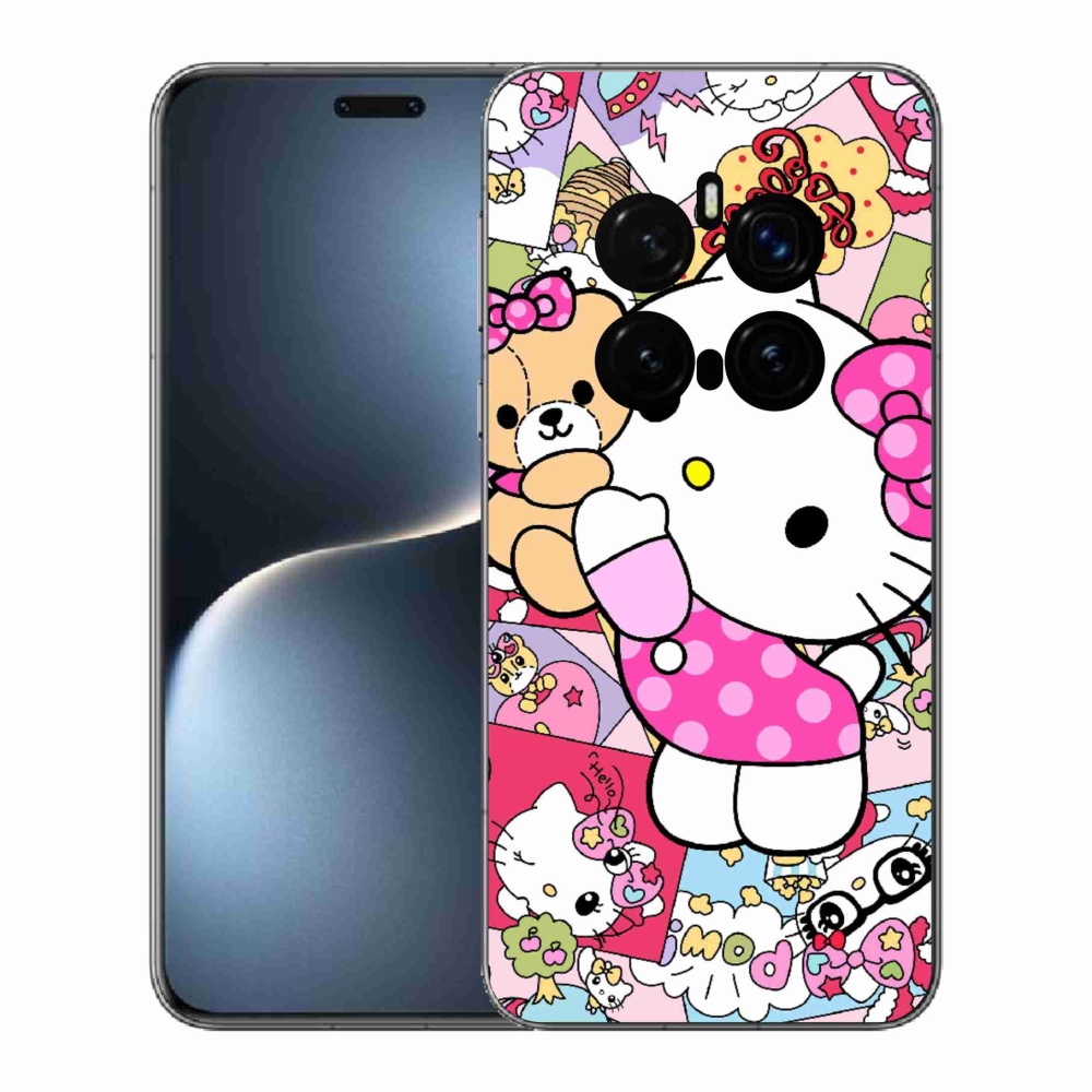 Gélový kryt mmCase na Honor Magic 7 Pro 5G - cute kitty