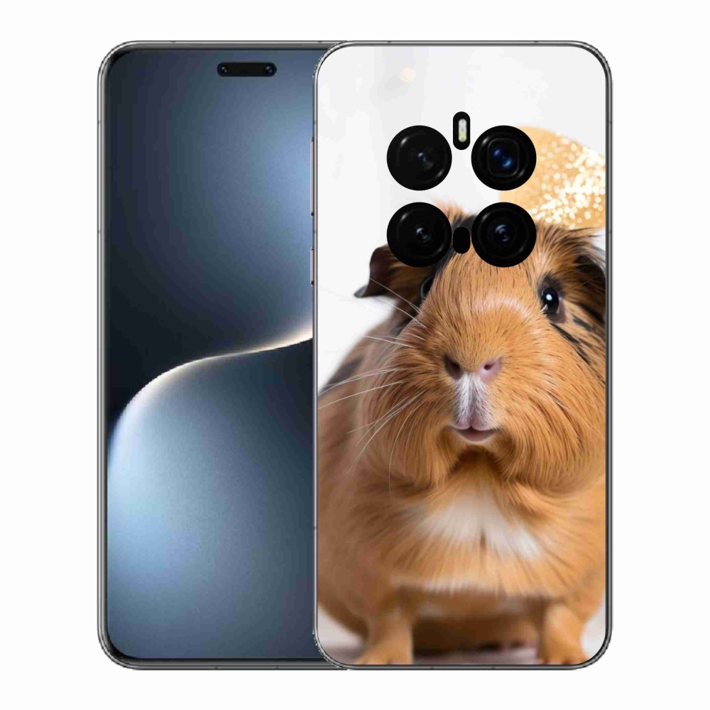 Gélový kryt mmCase na Honor Magic 7 Pro 5G - hnedé morča