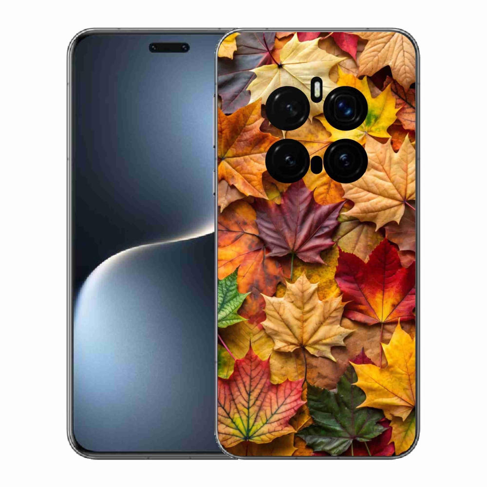 Gélový kryt mmCase na Honor Magic 7 Pro 5G - javorové listy 2