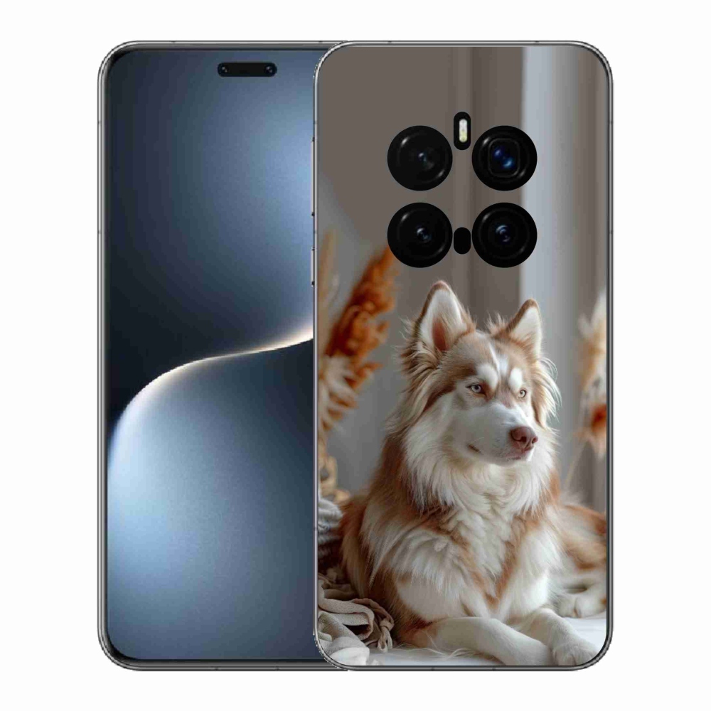 Gélový kryt mmCase na Honor Magic 7 Pro 5G - pokojný sibírsky husky
