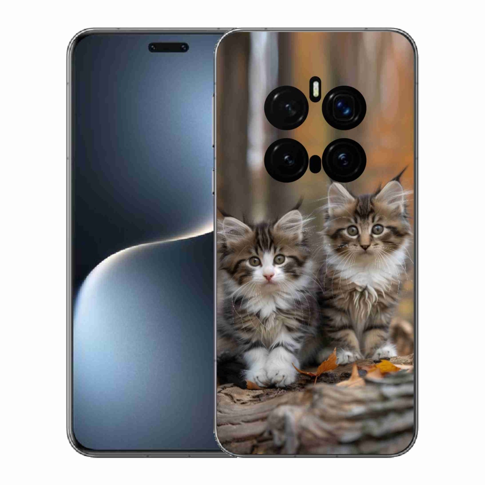 Gélový kryt mmCase na Honor Magic 7 Pro 5G - mačacie duo 3