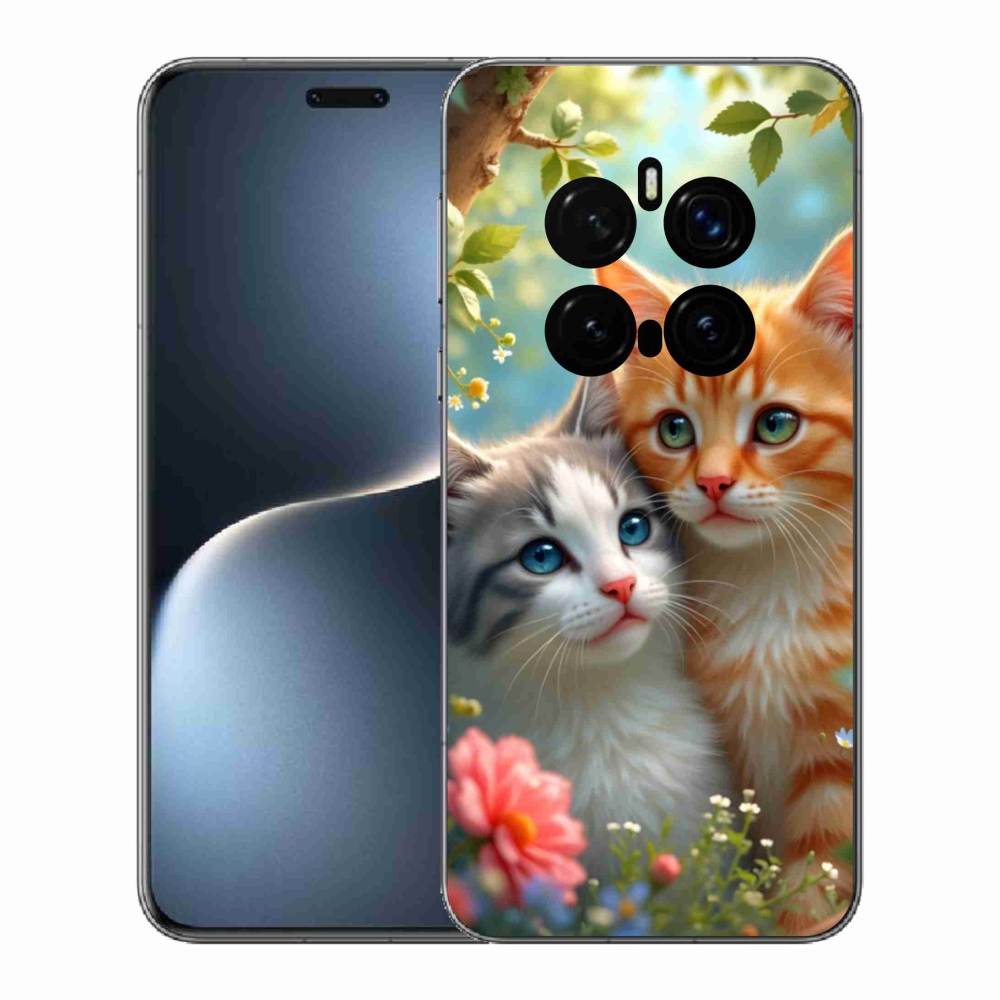 Gélový kryt mmCase na Honor Magic 7 Pro 5G - mačacia láska 2