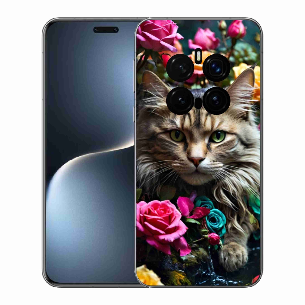 Gélový kryt mmCase na Honor Magic 7 Pro 5G - mačacie pohľad 2