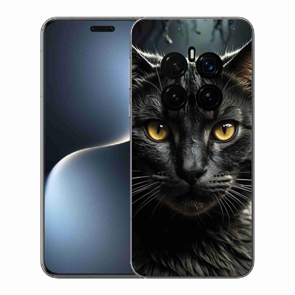 Gélový kryt mmCase na Honor Magic 7 Pro 5G - mačacie pohľad 3