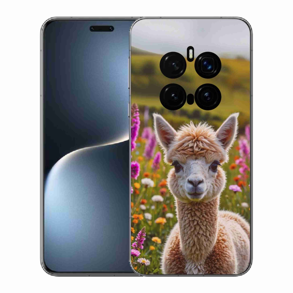 Gélový kryt mmCase na Honor Magic 7 Pro 5G - lama na lúke