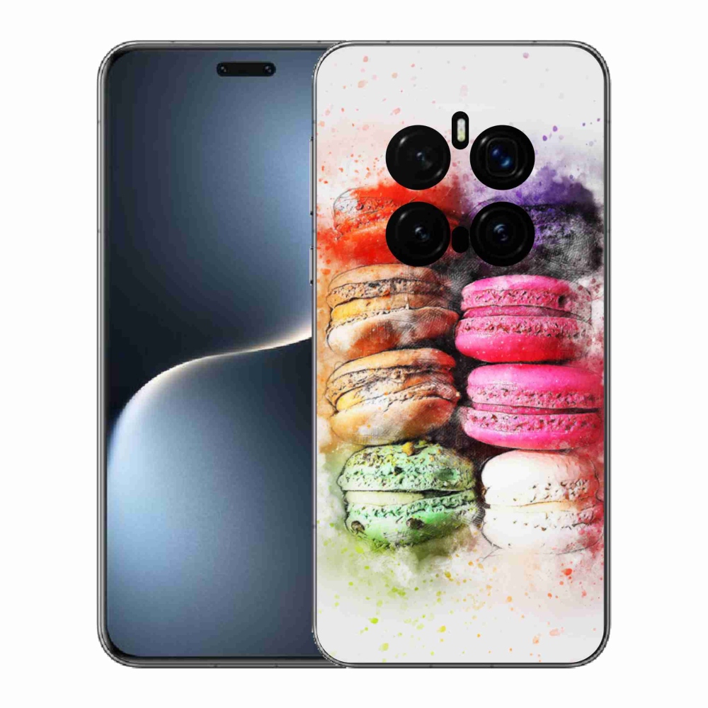 Gélový kryt mmCase na Honor Magic 7 Pro 5G - makrónky