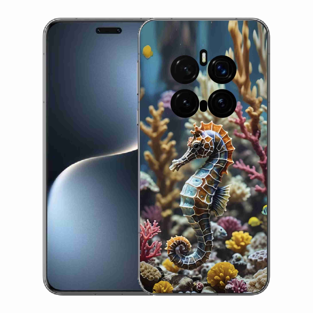 Gélový kryt mmCase na Honor Magic 7 Pro 5G - morský koník 2