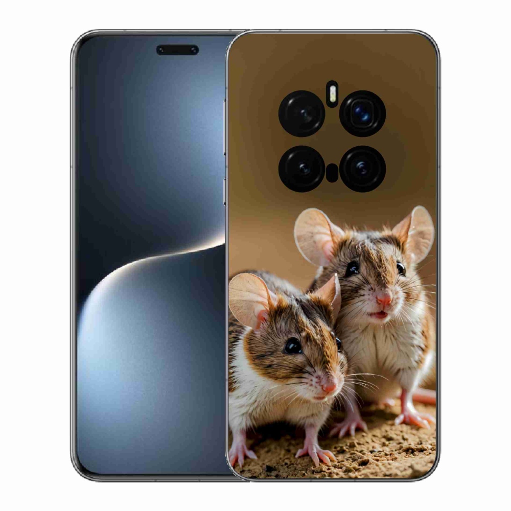 Gélový kryt mmCase na Honor Magic 7 Pro 5G - myší duo