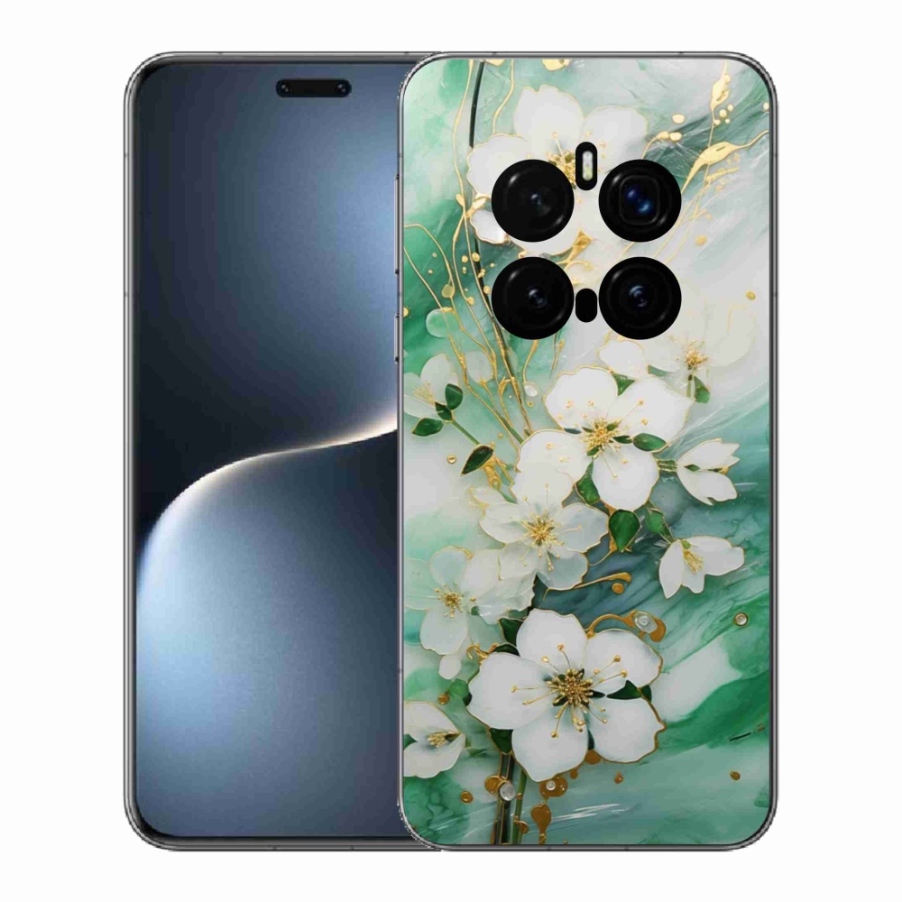 Gélový kryt mmCase na Honor Magic 7 Pro 5G - nežné kvety