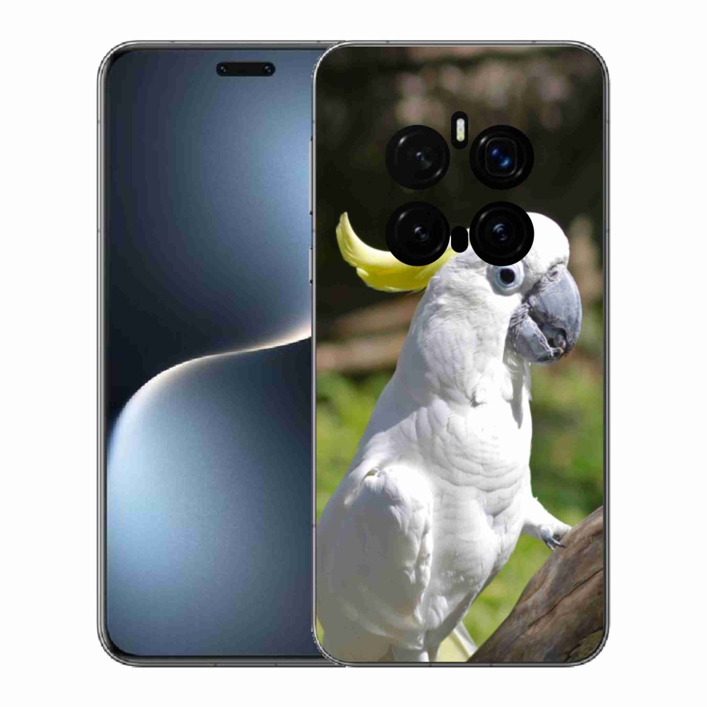 Gélový kryt mmCase na Honor Magic 7 Pro 5G - papagáj kakadu 2