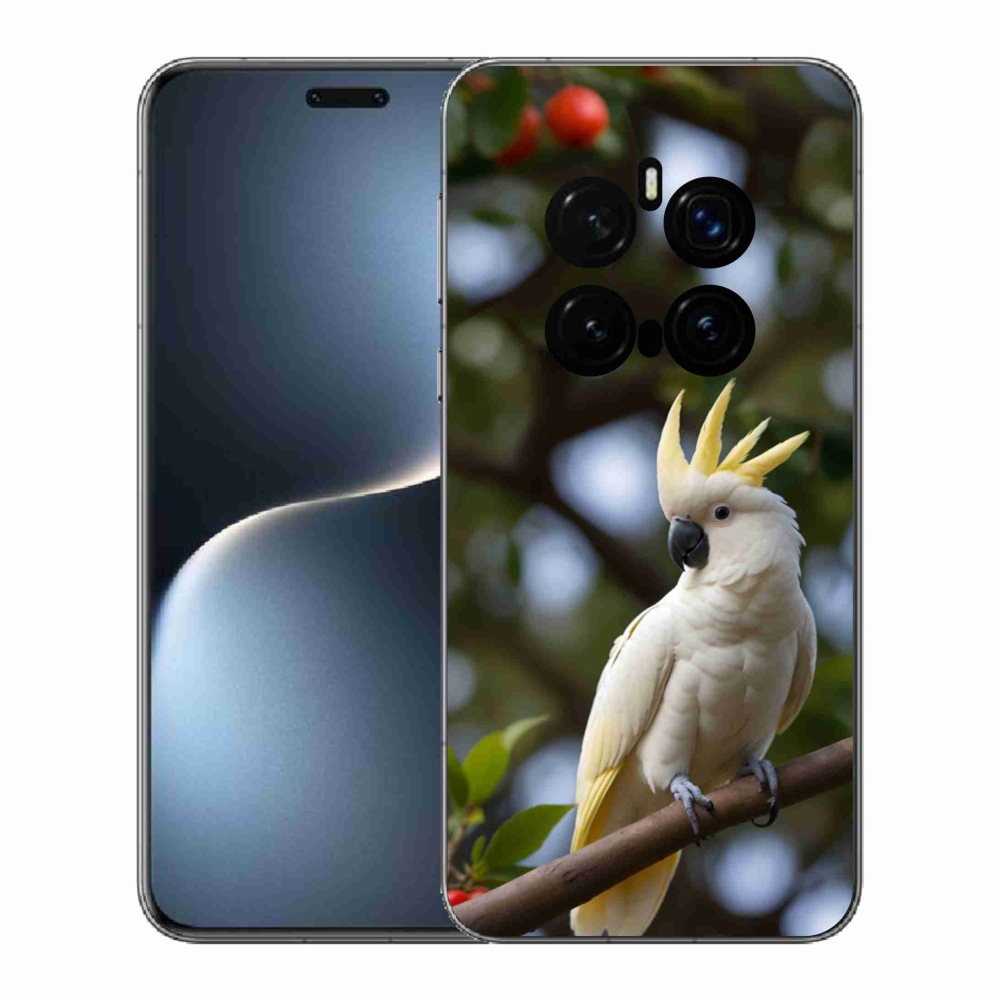 Gélový kryt mmCase na Honor Magic 7 Pro 5G - papagáj kakadu 3