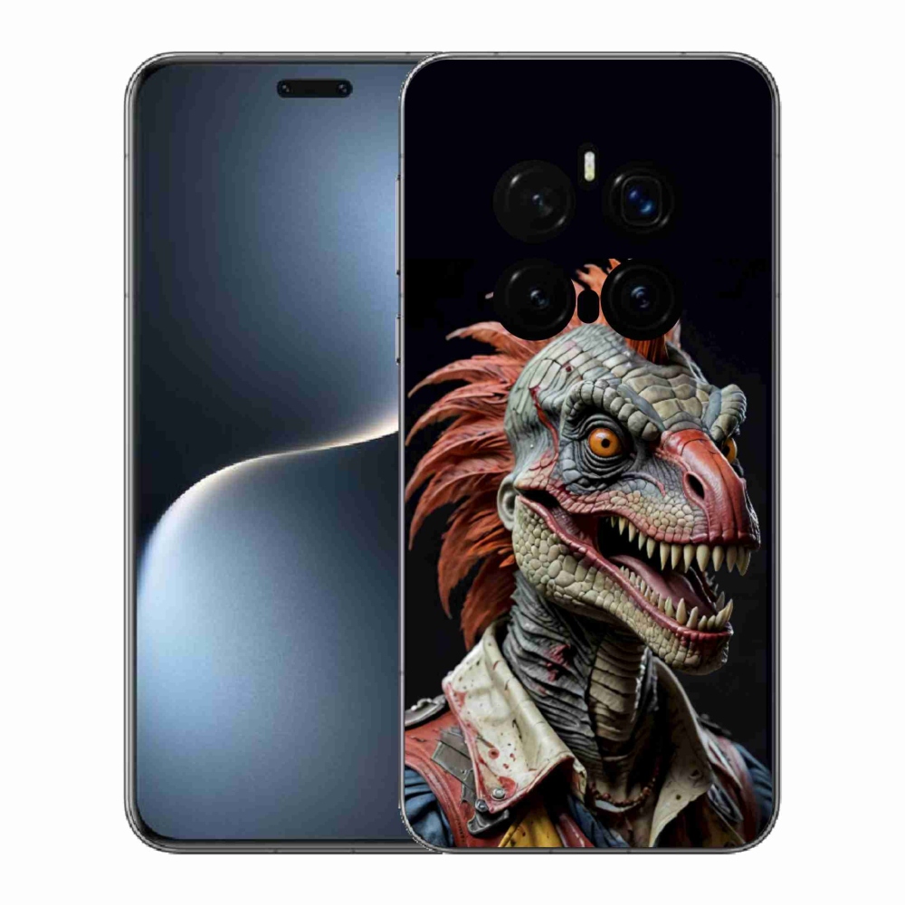 Gélový kryt mmCase na Honor Magic 7 Pro 5G - punk dinosaurus