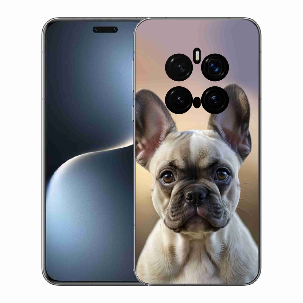 Gélový kryt mmCase na Honor Magic 7 Pro 5G - roztomilý francúzsky buldoček