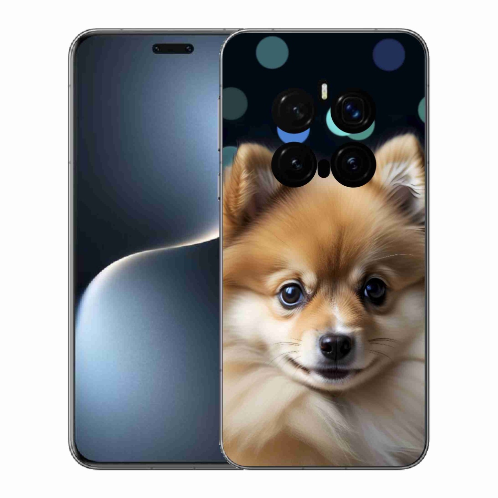 Gélový kryt mmCase na Honor Magic 7 Pro 5G - roztomilý pomeranian