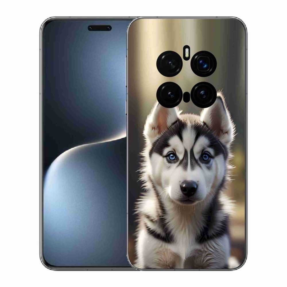 Gélový kryt mmCase na Honor Magic 7 Pro 5G - roztomilý sibírsky husky