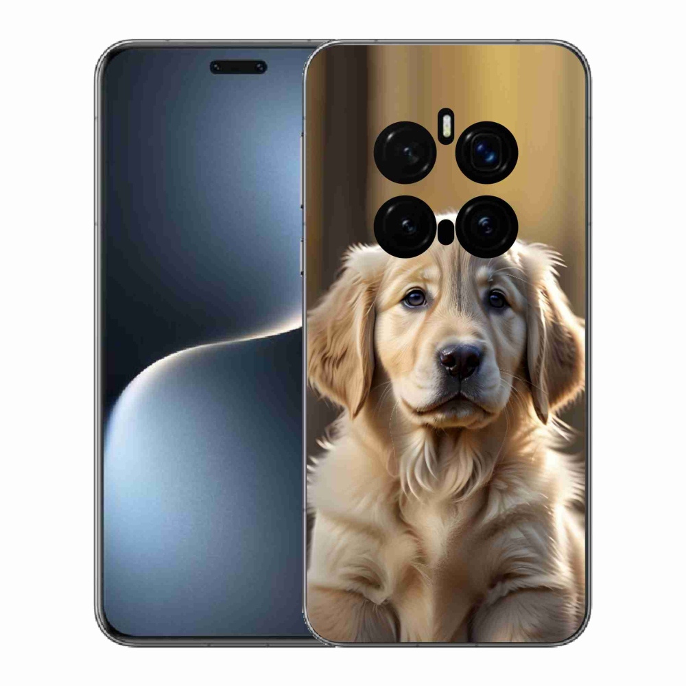 Gélový kryt mmCase na Honor Magic 7 Pro 5G - roztomilý zlatý retriever