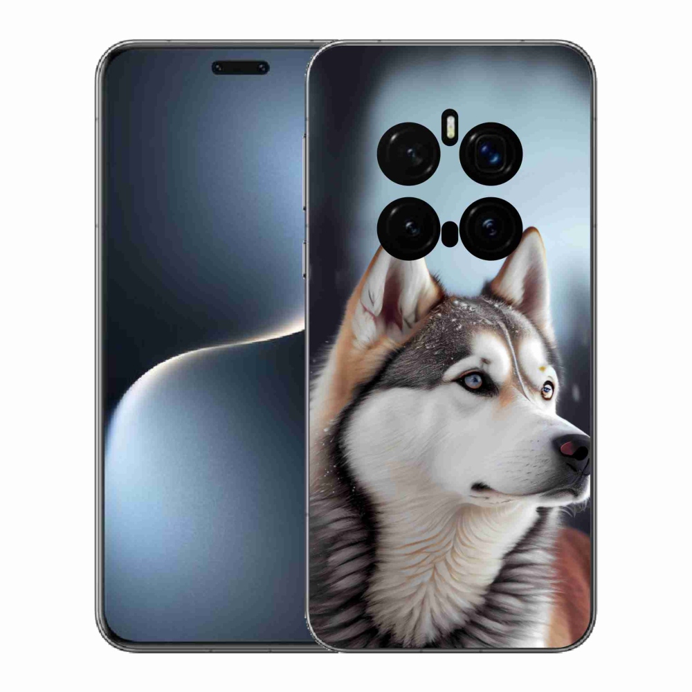 Gélový kryt mmCase na Honor Magic 7 Pro 5G - sibírsky husky